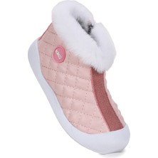 Kiko Kids Biser Fermuarlı Termo Taban Kız Çocuk Bot Ayakkabı