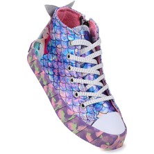 Kiko Kids Ruse Deniz Kızı Fermuarlı Kız Çocuk Spor Ayakkabı