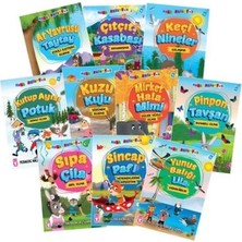 Timaş Çocuk Mini Masallar 5 Seti (10 Kitap Takım)