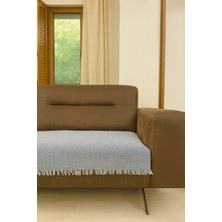 Lunga Vita Arpa Desen Dokuma Koltuk Örtüsü Oturma Yeri 90X210 %100 Pamuklu