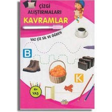 0-6 Yaş Yayınları Çizgi Alıştırmaları Kavramlar