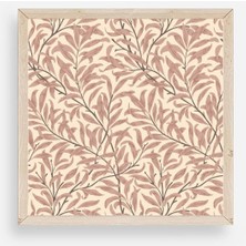 Yaprak Ahşap Çerçeveli Tablo