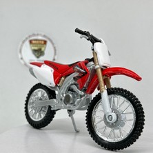 MotoGarage Honda Crf 450R 1:18 Ölçek Diecast Metal Model – Honda Lisanlı Maket Motosiklet