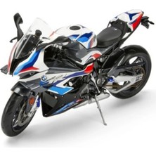 MotoGarage Işıklı Bmw M1000 Rr 1:9(25CM) Ölçek Diecast Motosiklet Model Oyuncak – Lisanslı Metal Biblo & Maket