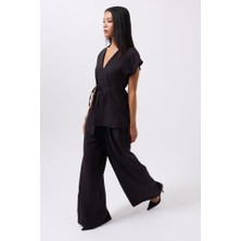 Kendim Fashion Bağcık Detay Yelek