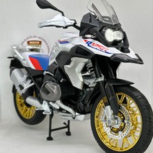 MotoGarage Bmw R 1250 Gs 1:9 Ölçek – Lisanslı Işıklı Diecast Motosiklet Modeli