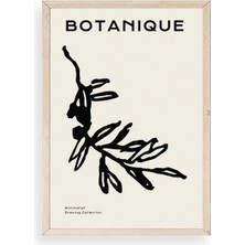 Yaprak Ahşap Çerçeveli Tablo