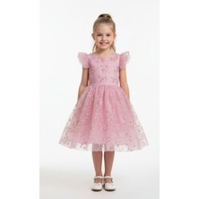 Mnk Baby & Kids Narince Kız Çocuk Abiye Elbise M00778