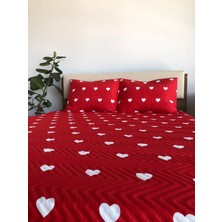 Bella Home Kalpli Tek Kişilik 2 Parça Yatak Örtüsü Seti - 160X240 cm - Pvc Çantalı