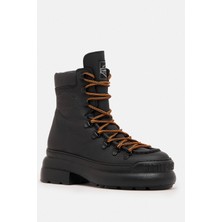 Harley Davidson 021Z100013 Shorbone Siyah Baskılı Deri Kadın Bot