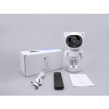 Lims Store Çocuklara Özel Projeksiyon Astronot Lamba Speaker Sevimli