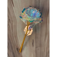 Solmayan Gül  Gerçekçi Görünüm, Uzun Ömürlü, Buket & Hediye Paketli Romantik Hediye  Myk Hediye ve Sanat Atölyesi