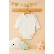 Fuar Baby 1 Adet %100 Pamuklu Uzun Kol Bebek Zıbın - 1.kalite, Yumuşak, Unisex (Kız/erkek) Çıtçıtlı Atlet Body