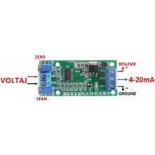 Cin Çin V-Ma ,0..10V/4..20MA Sinyal Konverter