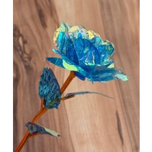 Solmayan Gül  Gerçekçi Görünüm, Uzun Ömürlü, Buket & Hediye Paketli Romantik Hediye  Myk Hediye ve Sanat Atölyesi