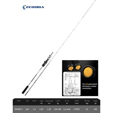 Ecooda Gt-Fisher Steel Cable 193CM 150-350 Slow Jigging Kamışı