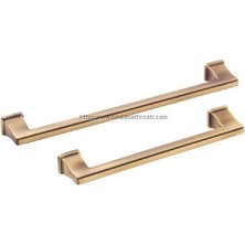 AlanSansli Doğanlar Techno Olifka Antik Sarı Mobilya Kulp Kulbu 160 mm