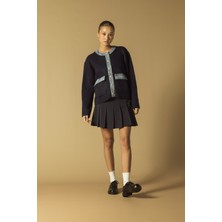 Nisan Triko Kot Garnili Triko Hırka