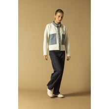 Nisan Triko Kot Cepli Triko Hırka