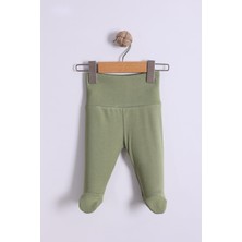 Kidello Yeşil Patikli Erkek Bebek Tek Alt