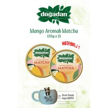 Doğadan Mangolu X2 Matcha 25GR ve Panda Kupa