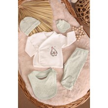 Kidello Su Yeşili Avokadolu Erkek Bebek 5'li Takım