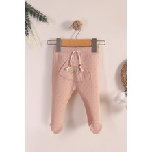 Kidello Mango Rengi Yaz Temalı Patikli Bebek Tek Alt