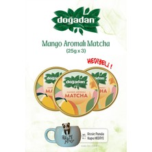Doğadan Mangolu X3 Matcha 25GR ve Panda Kupa