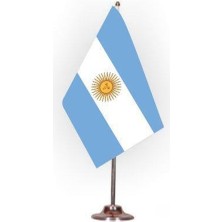 Arjantin Masa Bayrağı Direkli