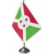 Brundi Masa Bayrağı Direkli