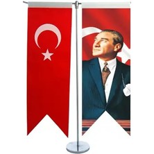 Kırlangıç Atatürk Masa Bayrağı