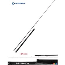 Ecooda Gt-Fisher Rainbow 83 251CM 60-100G Popping Kamışı