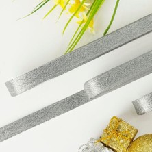 BenimMarifetlerim Simli Gümüş Kurdele 1 cm 10 Metre
