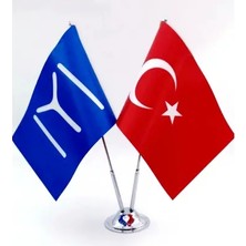 Türkiye-Kayıboyu Masa Bayrağı