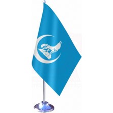 Bozkurt Masa Bayrağı 15X22.5 cm