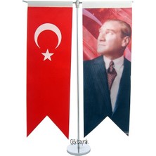 Kırlangıç Türk Masa Bayrağı (10'luk )