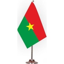 Burkina Faso Masa Bayrağı Direkli