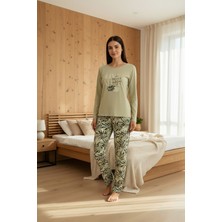 Bravie Live Alive Elite Viscose Açık Yeşil Pijama Takımı 3559