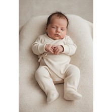 Kruvaze Kaşkorse Tulum - Açık Bej