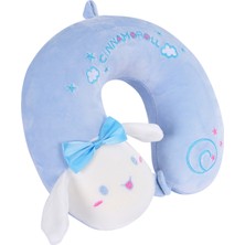 Heybee NK12005-BE Kuzu Mavi Seyahat Boyun Yastığı