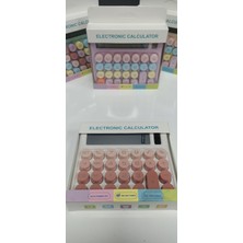 Karasu Renkli Mekanik Hesap Makinesi