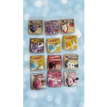 Evolvera Hot Flowers Aynalı Mini Çiçek Buketi Özel Tasarım Love Flowers (Karışık Gönderilir) 1 Adet