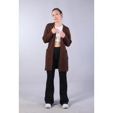 Mckanzie 1568 Cebi ve Alt Kısmı Fitilli Basic Tunik Hırka