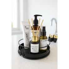 Feyza Design Siyah Tek Katlı Çok Amaçlı Kozmetik ve Takı Organizeri