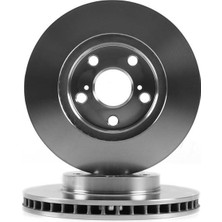 Ayd Ön Fren Diski Hava Kanallı Toyota Corona 2.0L 3S-Fe St191 92-97 255 Çap X 5 Bijon - Adet Disk Fi Yatıdır 4351220470-4351220480-4351220500