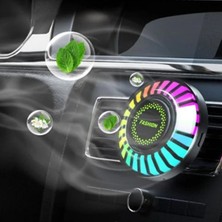 Hediye Bahçesi Araç Içi Koku Hazneli Rgb Sese Duyarlı LED Işık