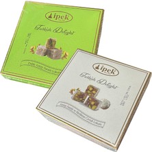 İpek Pişmaniye Ipek Pişmaniye Antep Fıstıklı ve Hind.cev.lokum 250 gr 2 Li Karma Paket