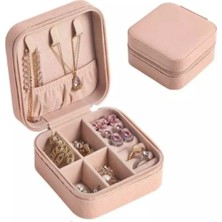 Feyza Design Mini Mücevher Kutusu, Kolye, Yüzük ve Küpe Organizer Çantası