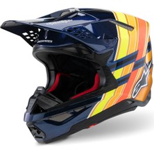 Alpinestars Supertech M10 Tld 25 Limited Off-Road Kaskı Mavioranj