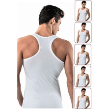 Tutku Erkek Ribana Sporcu Atlet Beyaz 5 Adet